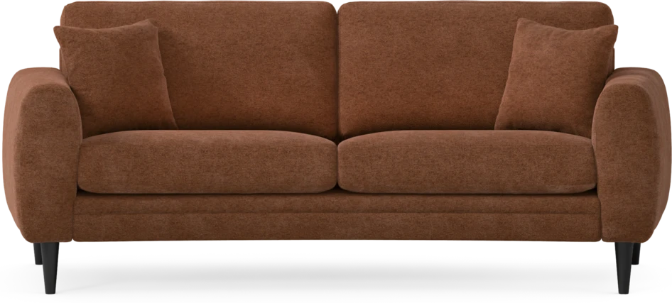 Eden - 2,5-sits soffa svängd - Orange