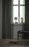 Cecilia - Gardin, 135x250 cm, 2-pack - Vit