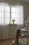 Cecilia - Gardin, 135x250 cm, 2-pack - Vit