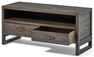 Woodenforge - Tv-bänk, B 120 cm - Svart