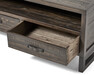 Woodenforge - Tv-bänk, B 120 cm - Svart