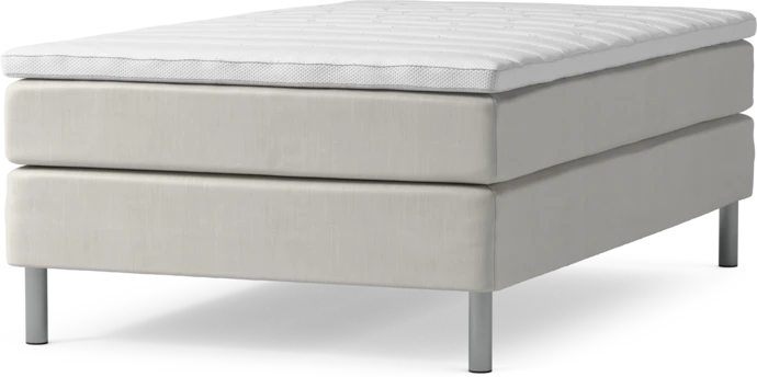 Roma Family, Kontinentalsäng, enkelsäng med bäddmadrass, B 105-140