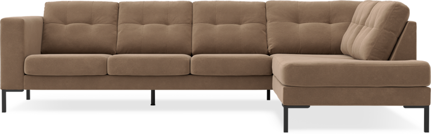 Rio - 3-sits soffa med divan höger - Beige