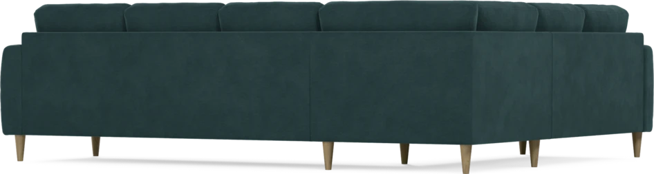 Eden - Hörnsoffa, 2+3-sits - Blå