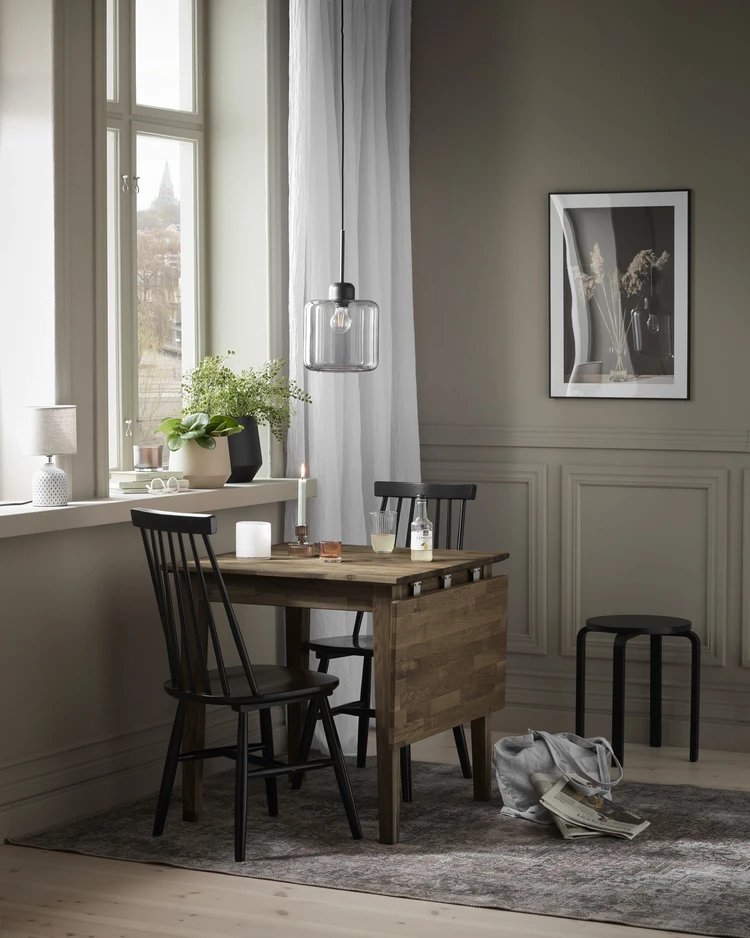 Ekerö - Matbord, 75/115x75x75 cm - inspiration