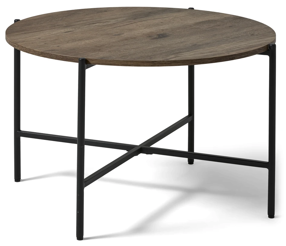 Shape - Satsbord, H44 Ø50/ H47 Ø80 cm - Brun