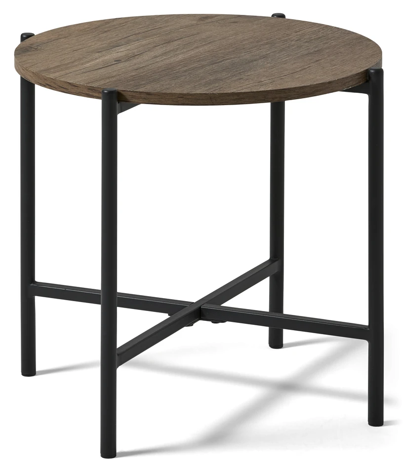 Shape - Satsbord, H44 Ø50/ H47 Ø80 cm - Brun