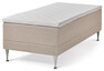 Tempur Promise - Ramsäng, enkelsäng med bäddmadrass - Beige