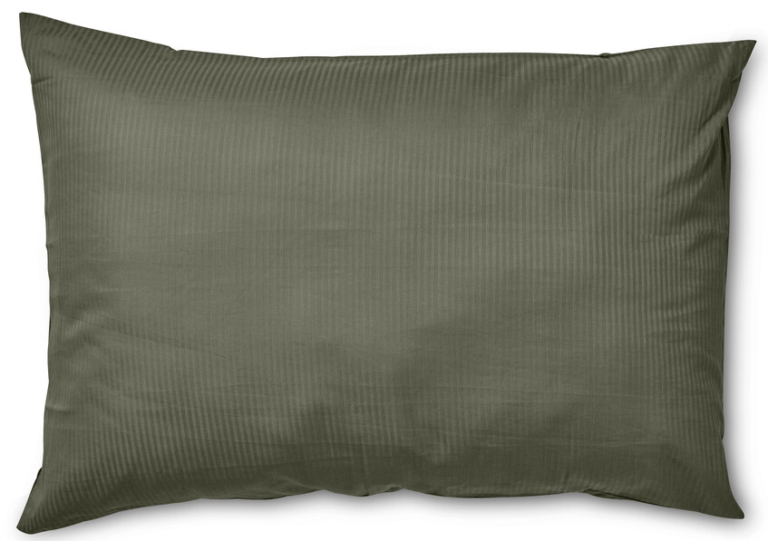Hampton - Örngott till hotellkudde i bomullssatin, 70x100 cm - Grön