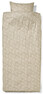 Maja - Påslakanset i microfiber - Beige