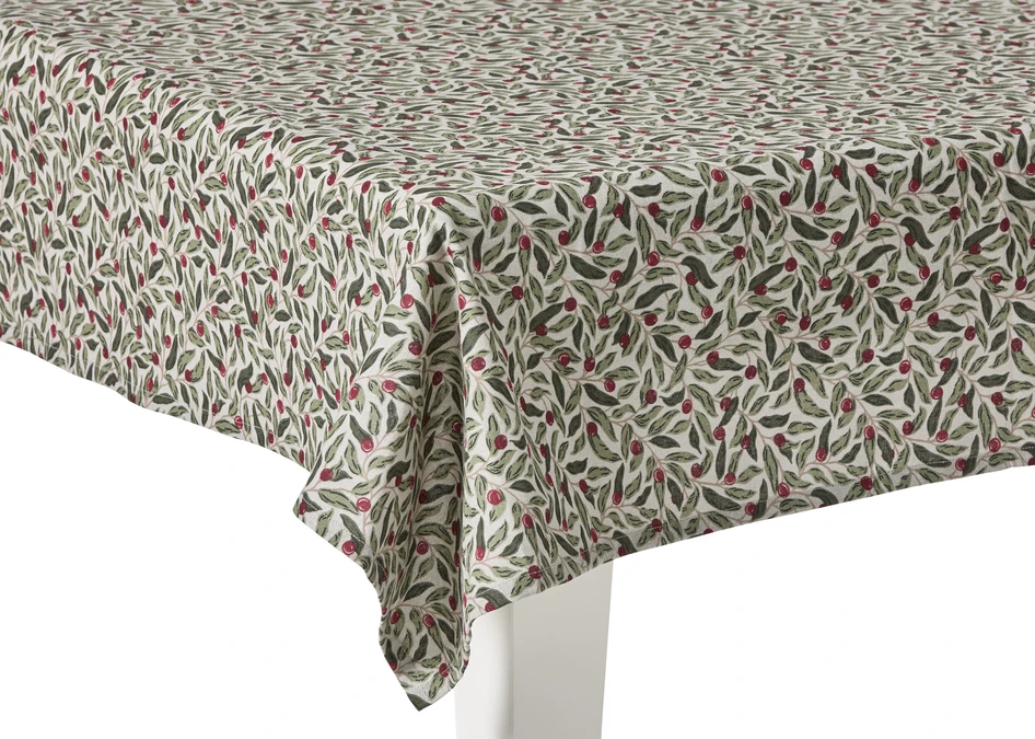 Vinterbär - Duk, 145x250 cm - Grön