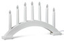 Selma - Adventsljusstake - Vit