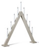 Miro - Adventsljusstake, 60x64x5,5 cm - Beige