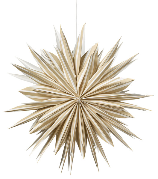 Stripe - Julstjärna, Ø 60 cm - Vit