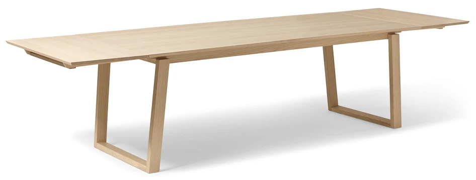 Twin - Matbord, 220/320x100x75 cm - Vit