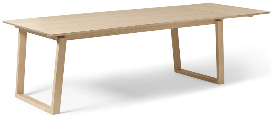 Twin - Matbord, 220/320x100x75 cm - Vit