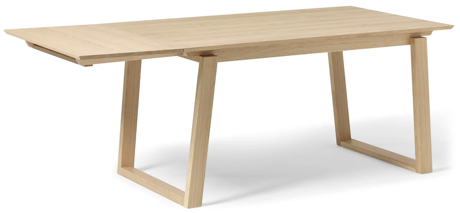 Twin - Matbord, 150/200x90x75 cm - Vit