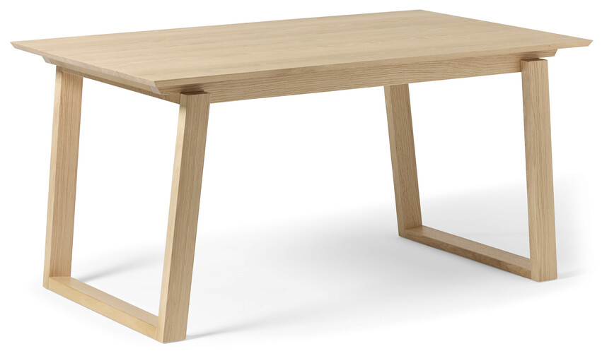 Twin - Matbord, 150/200x90x75 cm - Vit