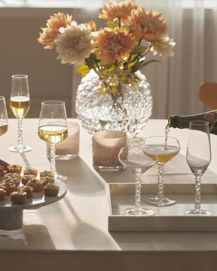 Carat - Champagneglas 2-pack, H 22,9 Ø 7 cm, 24 cl - inspiration
