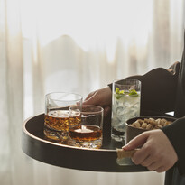 Erik Doubled old fashion - Glas, H 9 Ø 8,5 cm, 34 cl, 4-pack - inspiration