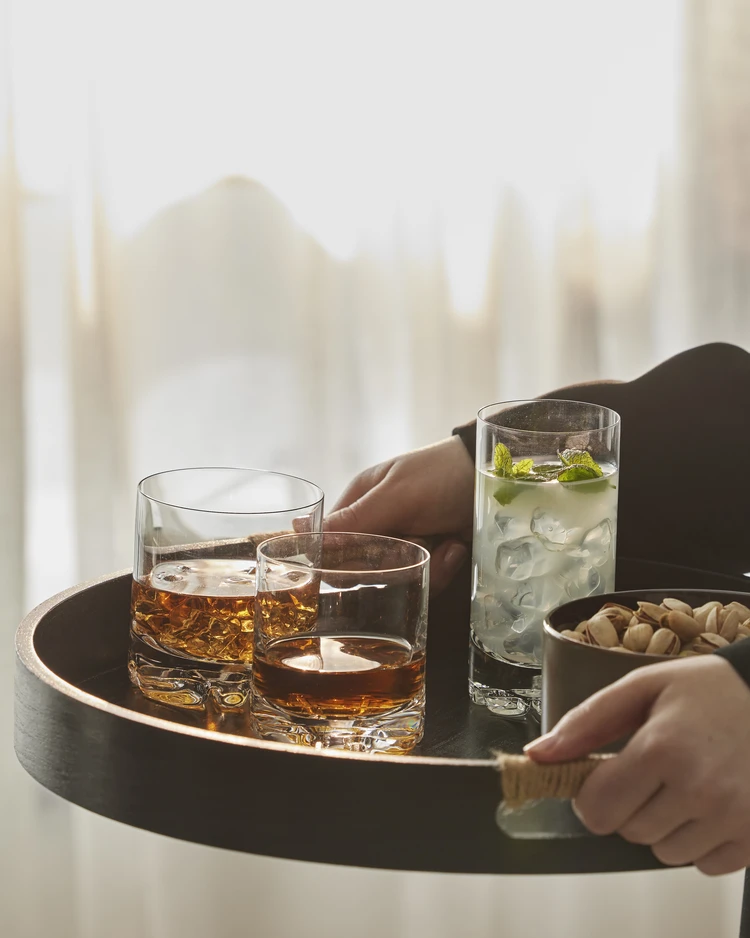 Erik - Glas, H 13,5 Ø 6,5 cm, 33 cl, 4-pack - inspiration