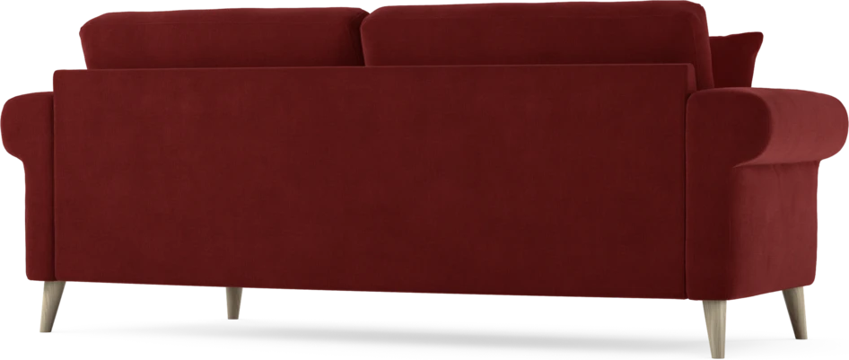 Eden - 2,5-sits soffa svängd - Röd