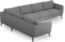 County - Hörnsoffa, 2+3-sits - Grå