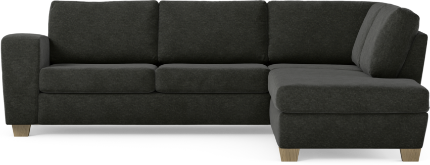 Friday - 2,5-sits soffa med divan höger - Grå