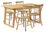 Twin - Matgrupp med 4 stolar Vista - Beige