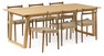 Twin - Matgrupp med 6 stolar Ines - Beige