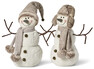 Frostys - Snögubbe, H 42-69 cm - Grå