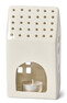 Skina - Ljushållare, H 16 cm - Vit