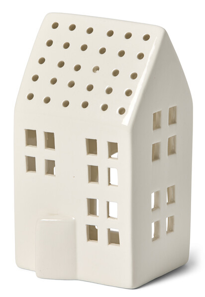 Skina - Ljushållare, H 16 cm - Vit