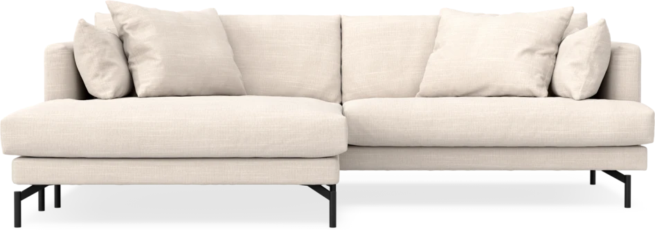 Harper - 4-sits med schäslong XL vänster - Beige