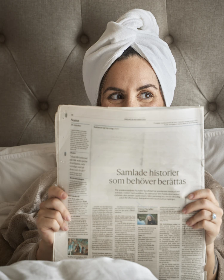 Joanna - Hårhandduk, 25x70 cm - inspiration