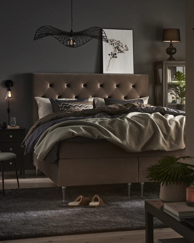 New York led - Sänggavel, 90-210 cm - inspiration