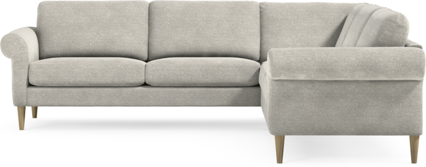 Bridge - Hörnsoffa, 2+2-sits - Grå