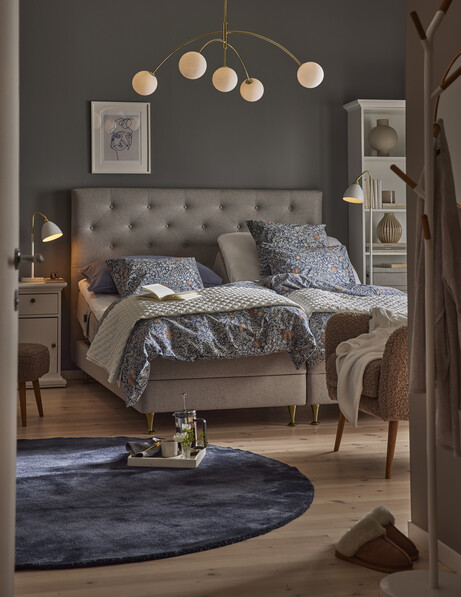 Delux Sense - Ställbar säng, enkelsäng med bäddmadrass - inspiration