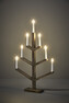 Truls - Adventsljusstake 7-arm - Brun