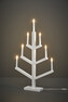 Truls - Adventsljusstake 7-arm - Vit