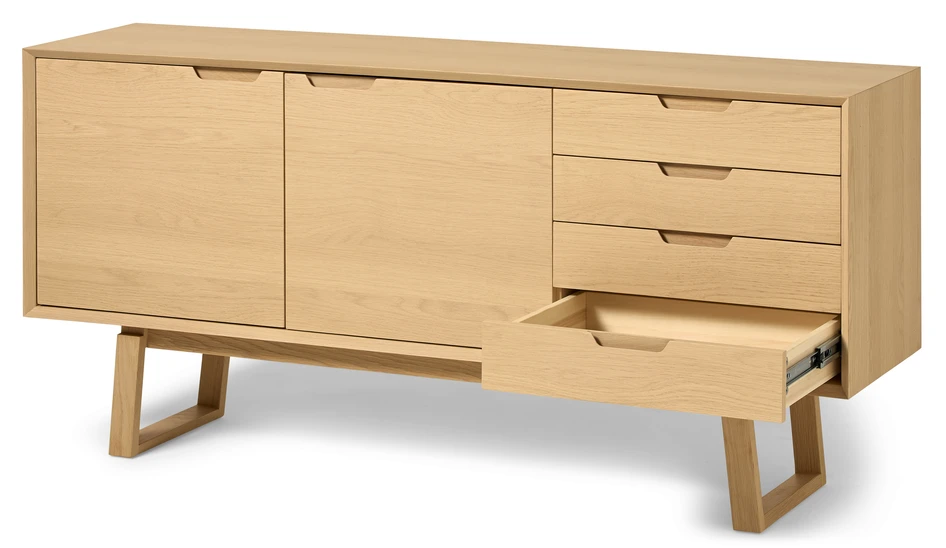 Twin - Skänk, 160x42x75 cm - Beige