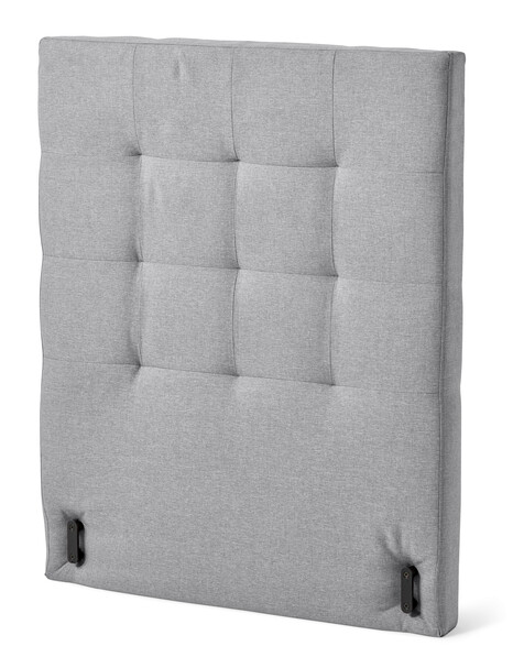 Promise Rutig - Sänggavel, 80-210 cm - Grå