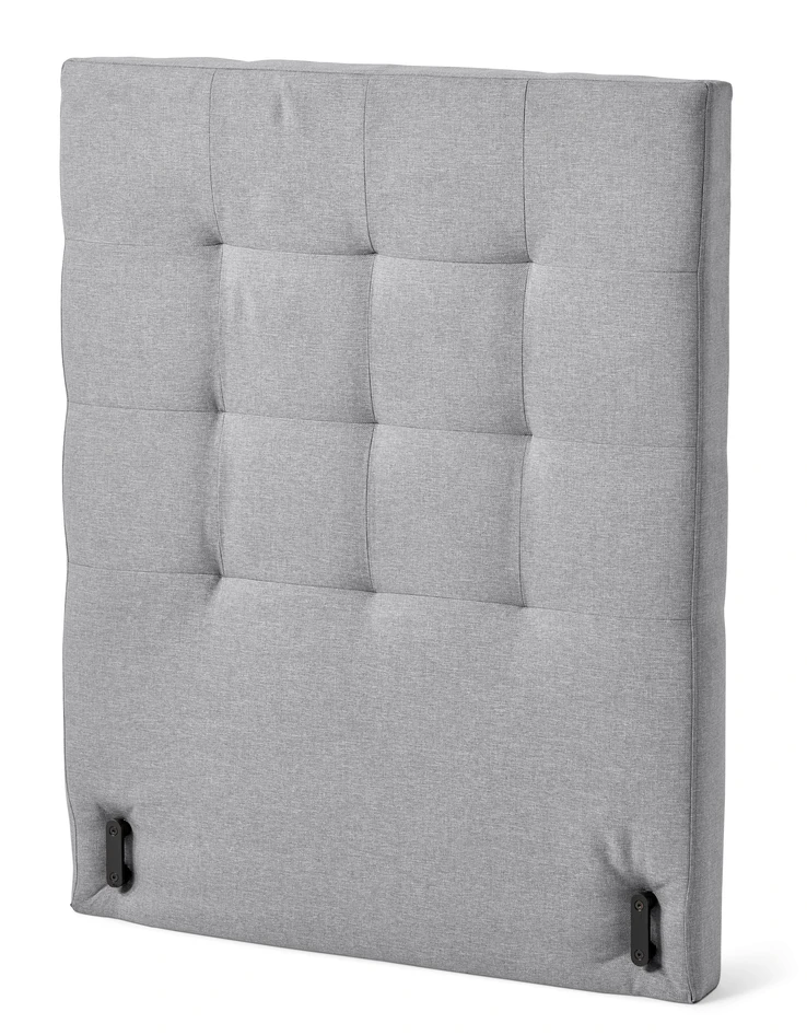 Promise Rutig - Sänggavel, 80-210 cm - Grå