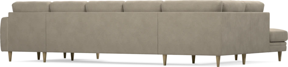Eden - 3-sits soffa med divan vänster och schäslong höger - Beige