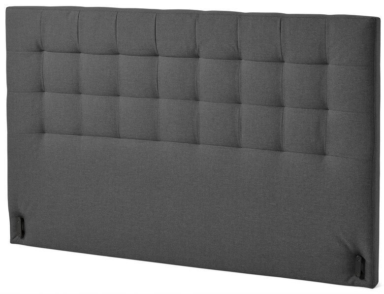 Promise Rutig - Sänggavel, 80-210 cm - Grå