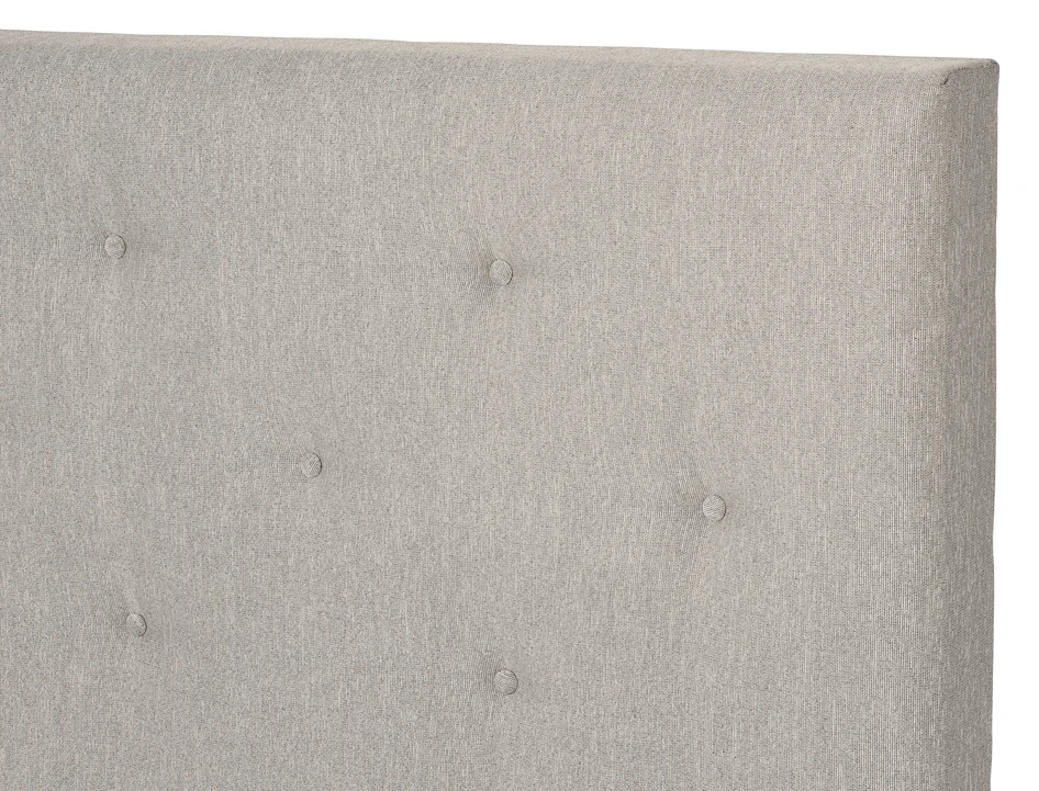 Björkenäs pikerad - Sänggavel, 180 cm - Beige