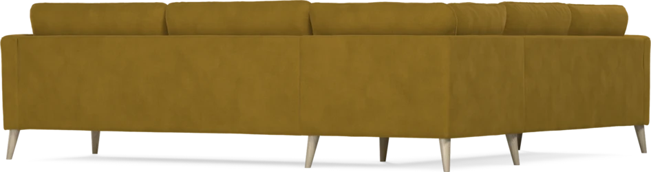 Bridge - Hörnsoffa, 2+3-sits - Gul