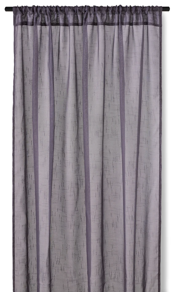 Cecilia - Gardin, 135x250 cm, 2-pack - Lila