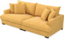 Rossi - 3-sits soffa - Gul