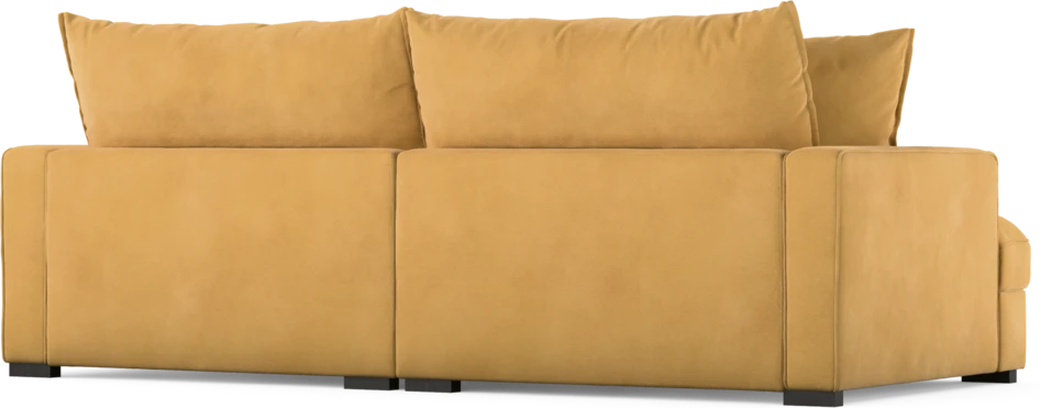 Rossi - 3-sits soffa - Gul
